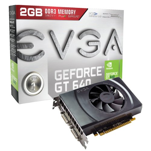 EVGA GeForce GT 640 2048MB GDDR3 Dual DVI mHDMI グラフィックカード 02G-P4-2643-KR並行輸入品