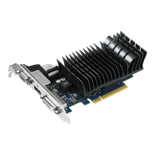 ASUSTeK NVIDIA GeForce GT730搭載 ロープロファイルブラケット付ファンレスビデオカード GT730-SL-1GD3-