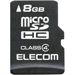 Elecom MicroSDHC Card Class 4 8GB Corporate Exclusive Simple並行輸入品