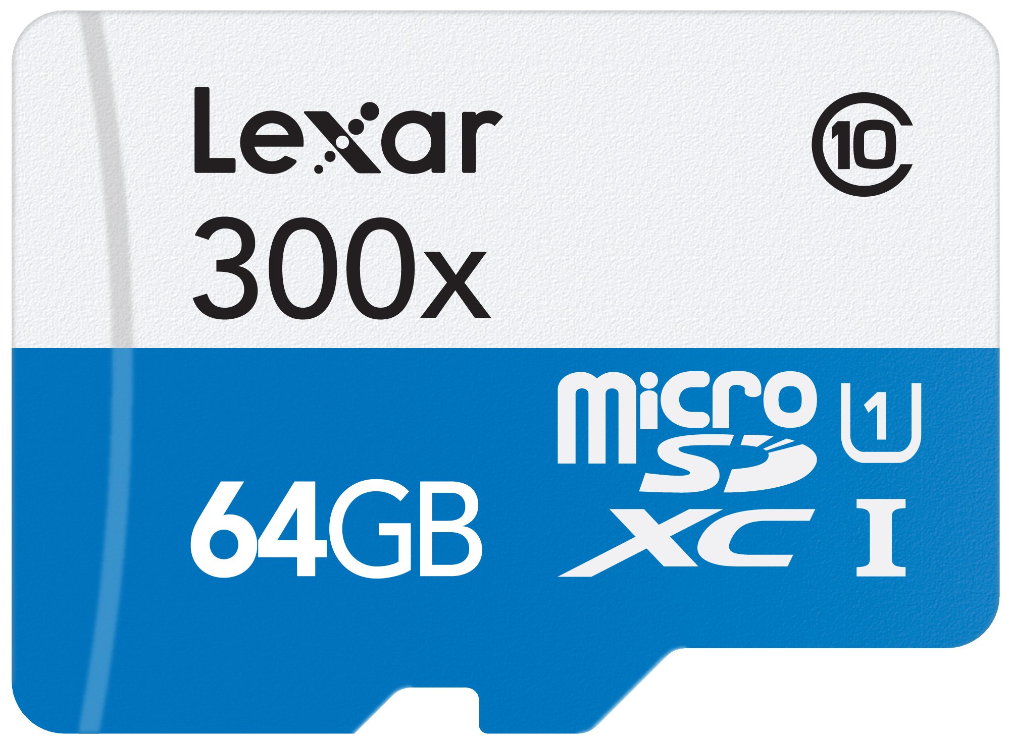 Lexar High-Performance microSDXC 300x 64GB UHS-IU1 wAdapter Flash Memory Card - LSDMI64GB1NL300A並行輸入品