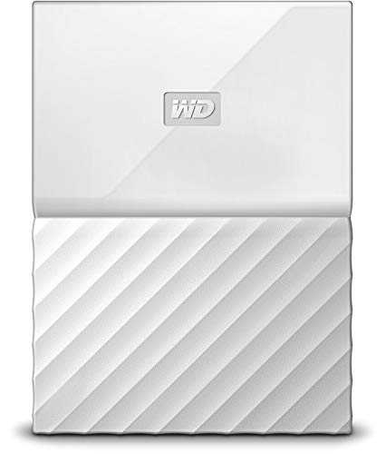 WD ポータブルHDD 1TB USB3.0 ホワイト 暗号化 パスワード保護 3年保証 My Passport WDBYNN0010BWT-WESN並行