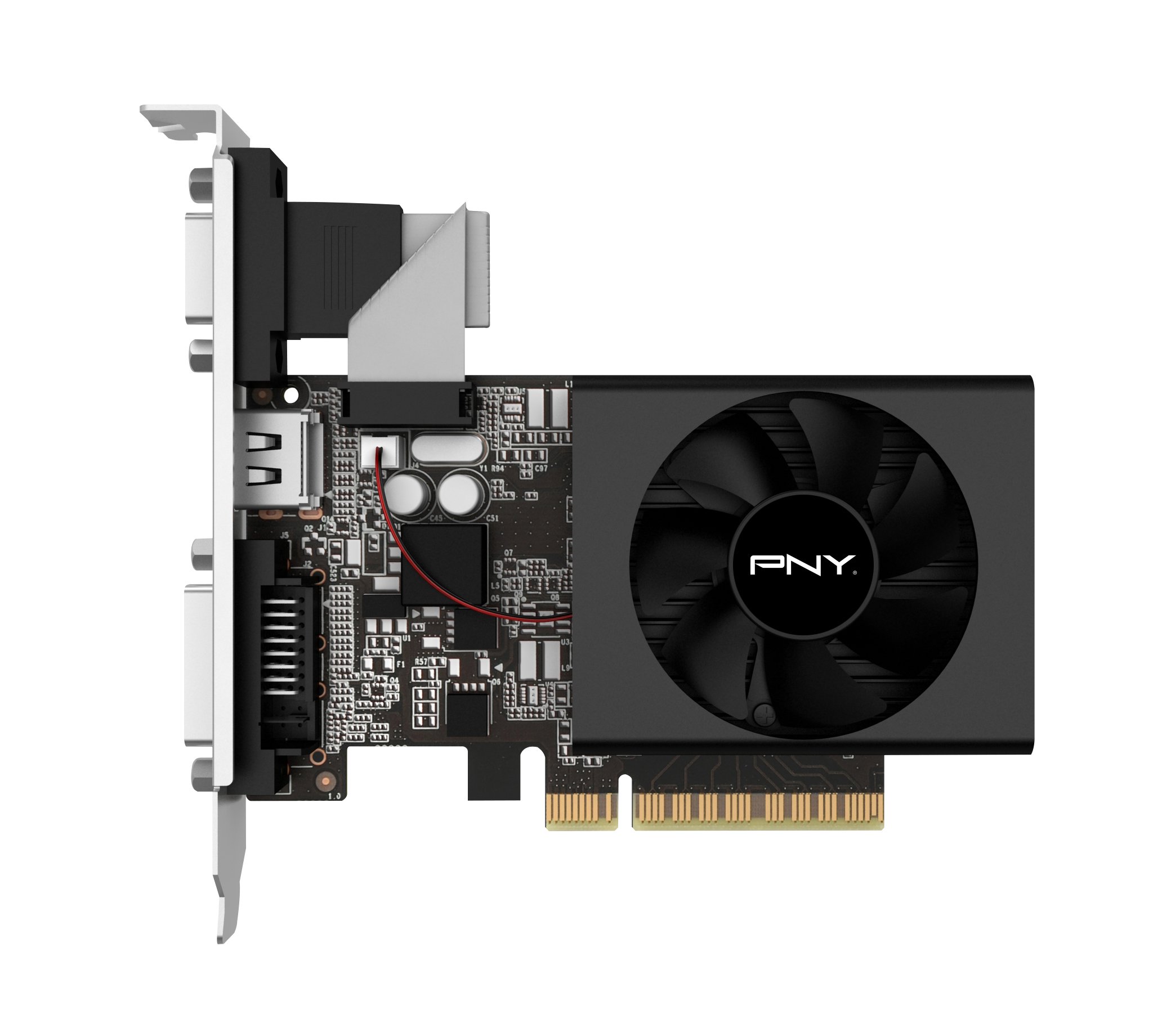 PNY VCGGT7301D3LXPB-BB 1GB DDR3 PCI Express 2.0 Graphics Card並行輸入品