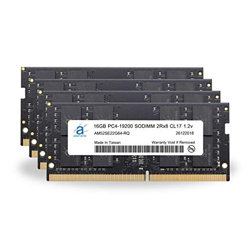 2x8GB Adamanta 16GB Laptop Memory Upgrade for MSi GT83VR 6RF Titan SLI DDR4 2400Mhz PC4-19200 SODIMM 2Rx16 CL17 1.2v RAM DRAM