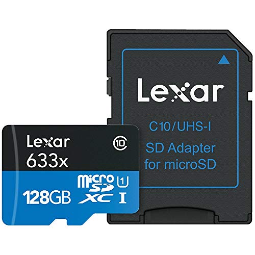 Lexar High-Performance 633x microSDXC UHS-1 Memory Card 128GB並行輸入品