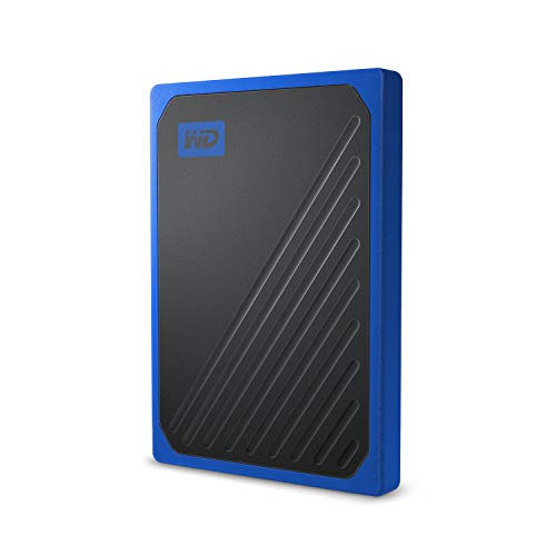 WD 500GB My Passport Go Cobalt SSD Portable External Storage - WDBY9Y5000ABT-WESN Old model並行輸入品