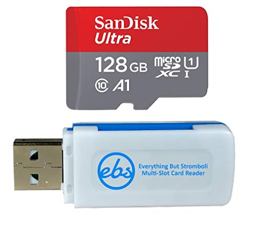 SanDisk 128GB Ultra Micro SDXC Class 10 Memory Card Bundle Works with Samsung Galaxy Tab A 10.1 Tab A 7.0 2016 Tab S3 9.