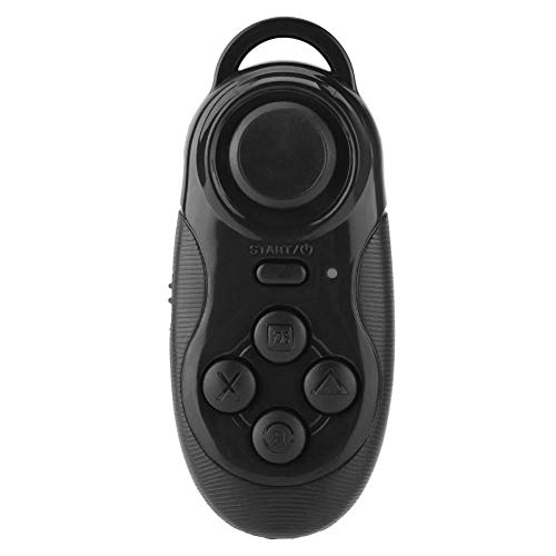 Zopsc ミニ VR リモコン ワイヤレス Bluetooth ゲームパッド 自撮りタイマー ジョイスティック Blue