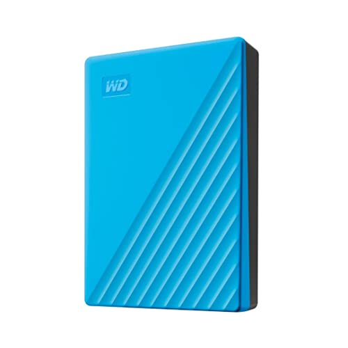 WD ポータブルHDD 4TB USB3.0 ブルー My Passport 暗号化 パスワード保護 外付けハードディスク メ