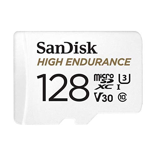 SanDisk 128GB High Endurance UHS-I microSDXC Memory Card with SD Adapter 100MBs Read 60MBs Write並行輸入品
