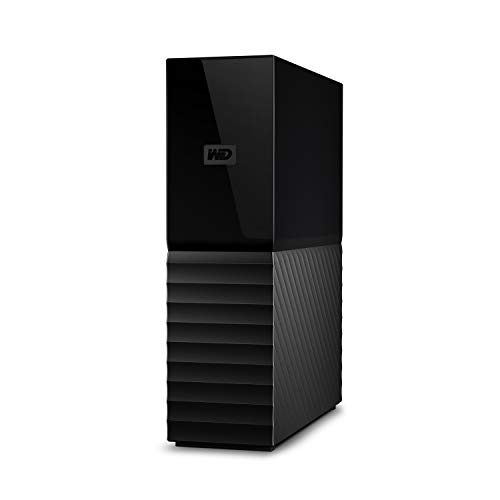 WD 14TB My Book Desktop External Hard Drive USB 3.0 External HDD with Password Protection and Backup Software - WDBBGB0140H