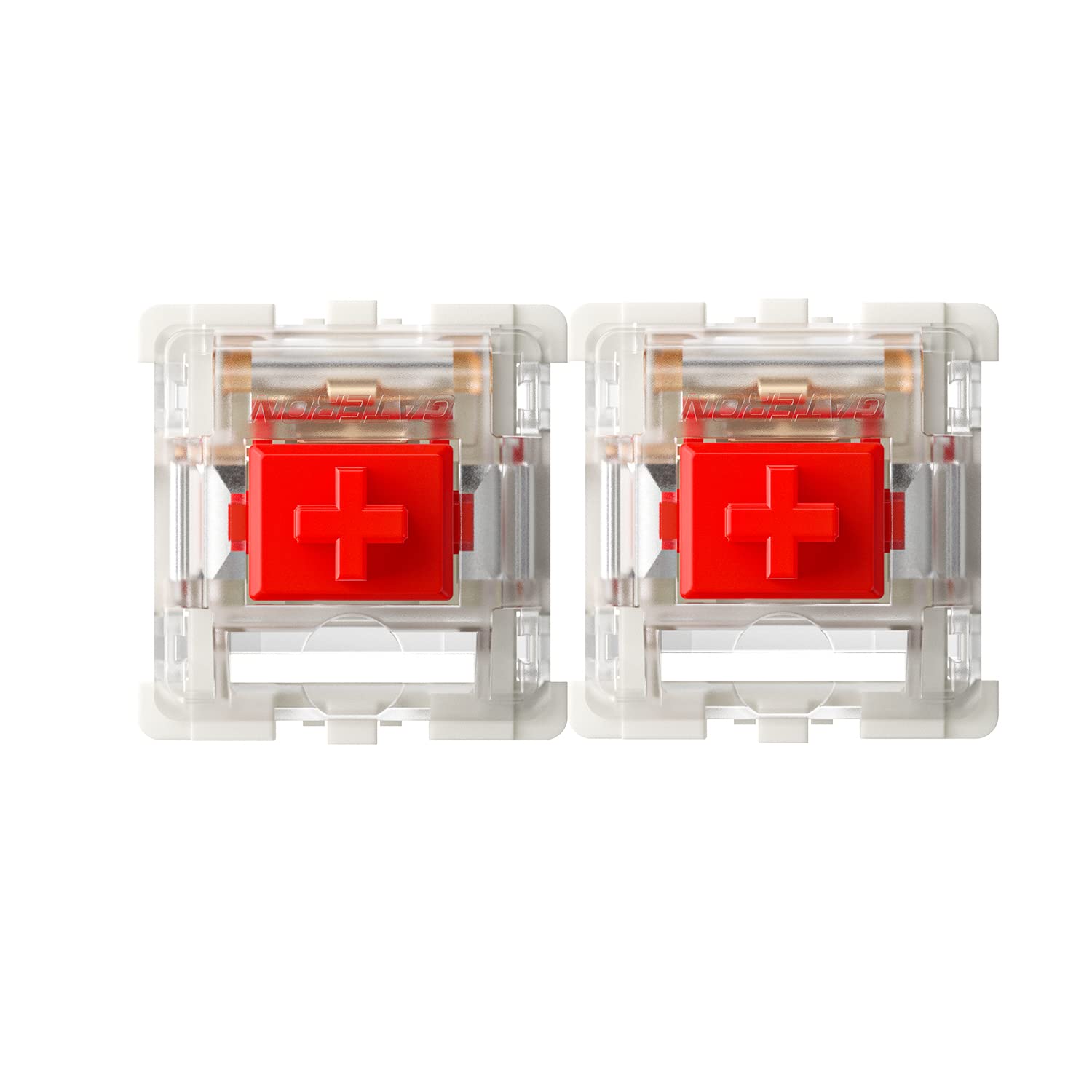 kutethy Gateron G Red Pro Switches Pre-lubed 3pin RGB SMD Linear for Gaming Mechanical Keyboard 72 Pcs Red並行輸入品