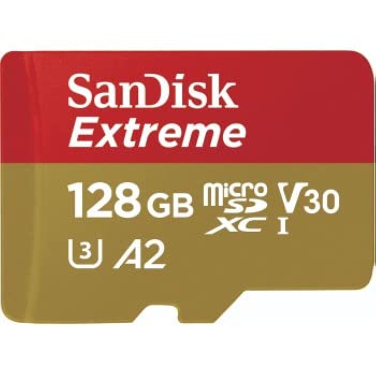 SanDisk Extreme 128GB UHS-I U3 microSDXC Memory Card with SD Adapter for Mobile Gaming並行輸入品