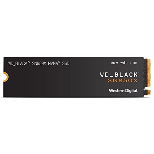 WDBLACK 2TB SN850X NVMe 内蔵型ゲーミングSSD ソリッドステートドライブ - Gen4 PCIe M.2 2280 最高7300MB