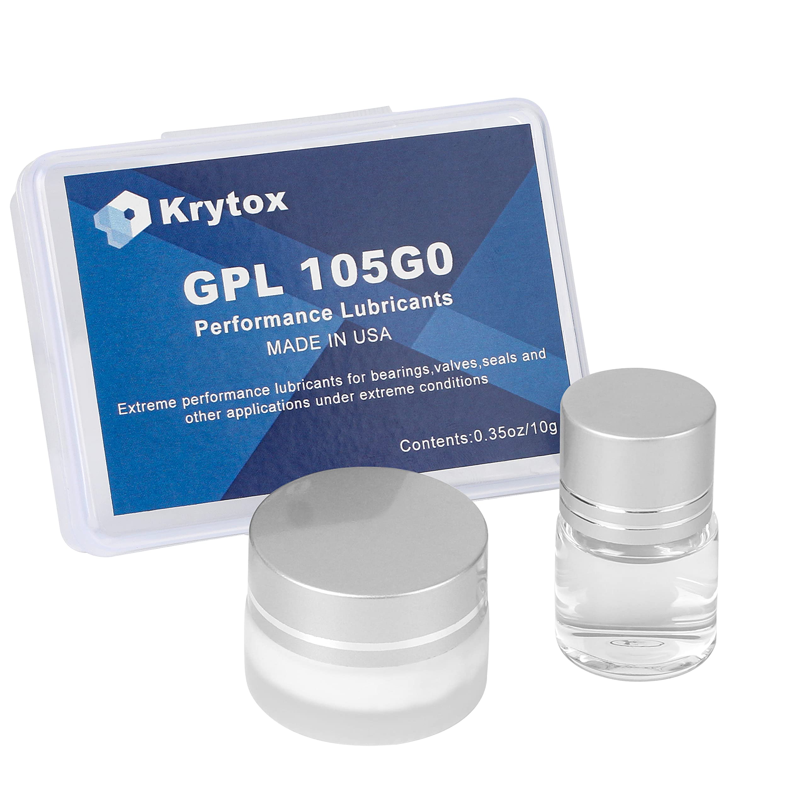 Krytox GPL 205G0 0.35oz and GPL 105G0 0.35oz for Mechanical Keyboard Switches and Springs並行輸入品