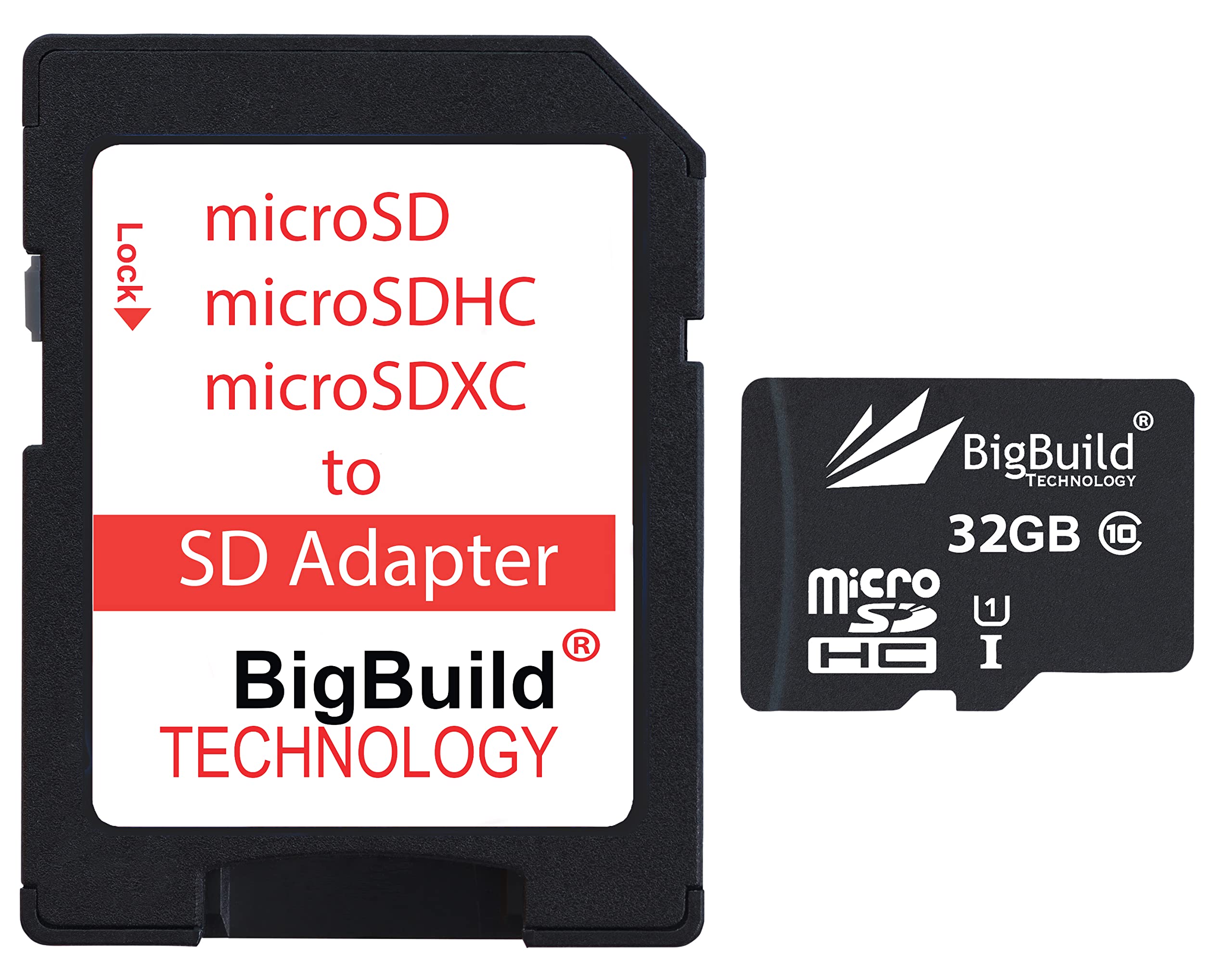BigBuild Technology 32GB Ultra Fast 80MBs microSDHC Memory Card For Nokia G10 G11G11 Plus G21 G50 X10 X100 Mobile並
