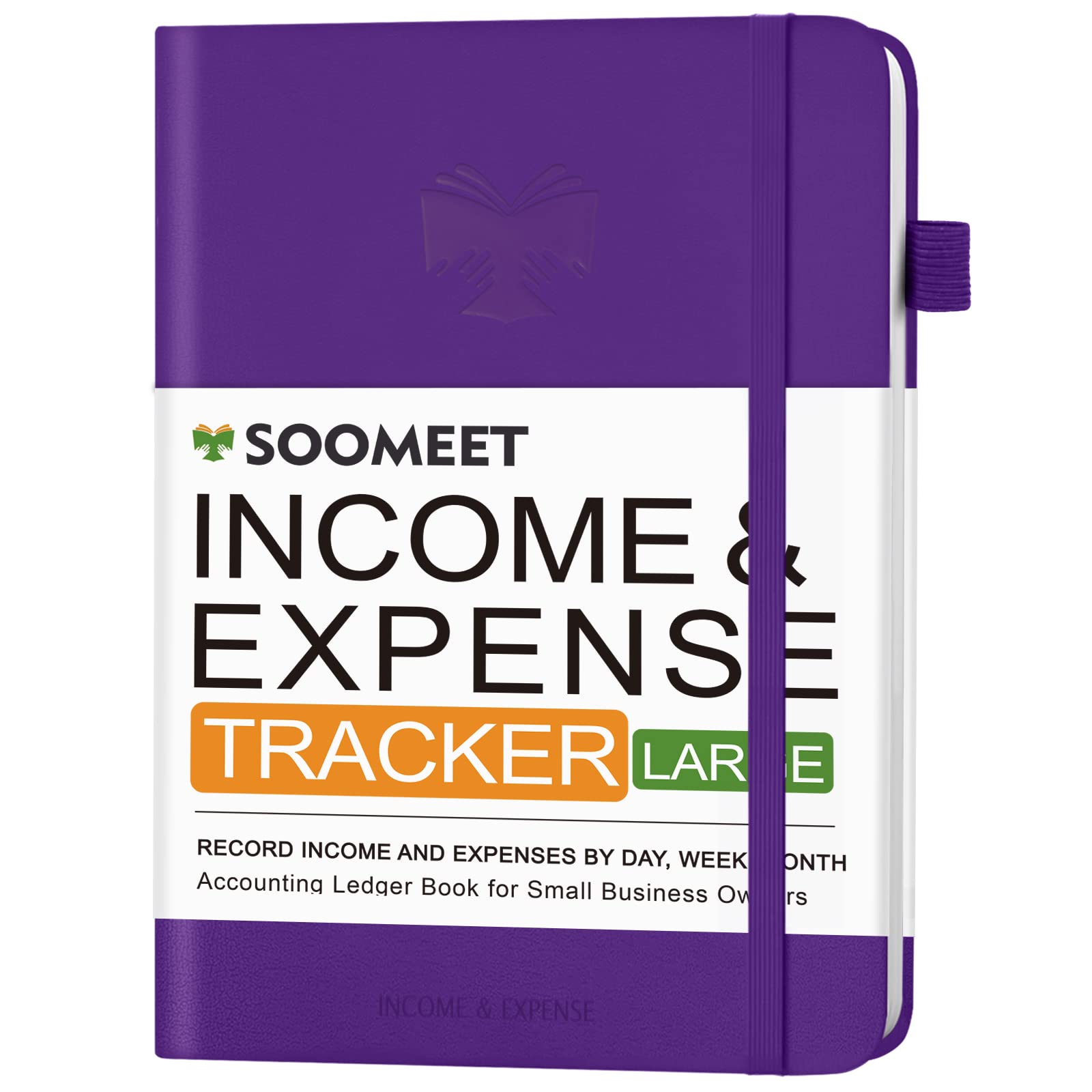 Soomeet Income and Expense TrackerLog BookSmall Business Ledger BookAccounting Bookkeeping Ledger Log Bookr Large 7