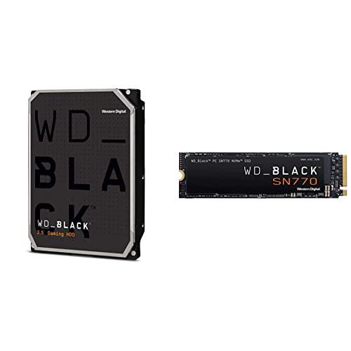 WDBLACK Western Digital 1TB Performance Internal Hard Drive HDD - 7200 RPM SATA 6 Gbs 64 MB Cache 3.5 - WD1003FZEX 1T