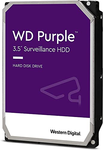 Western Digital ウエスタンデジタル 12TB WD パープル 監視内蔵ハードドライブ HDD - SATA 6Gb秒 256MB