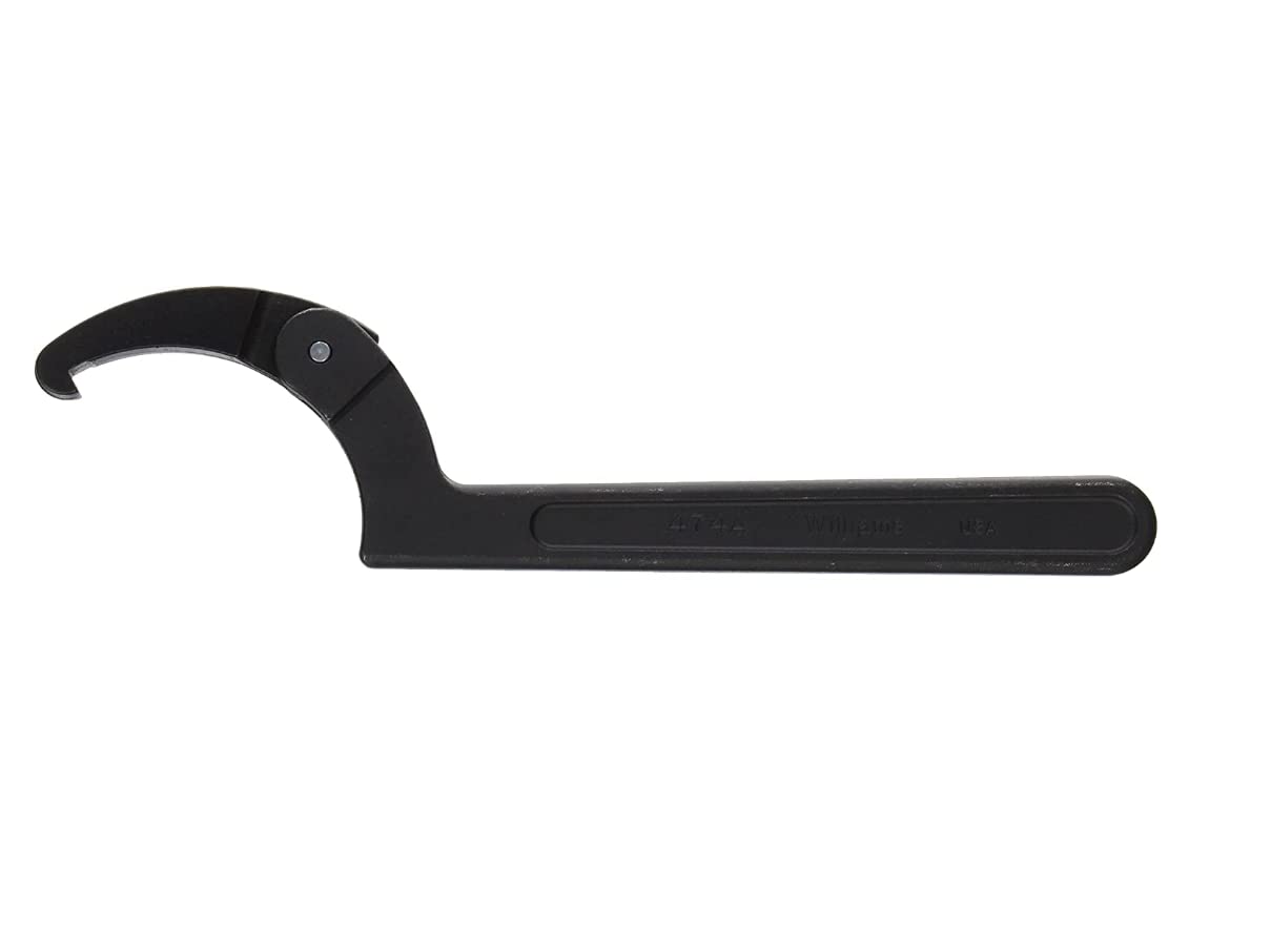 Williams 474 Adjustable Hook Spanner Wrench 2 to 4-34-Inch by Snap-on Industrial Brand JH Williams 並行輸入品並行