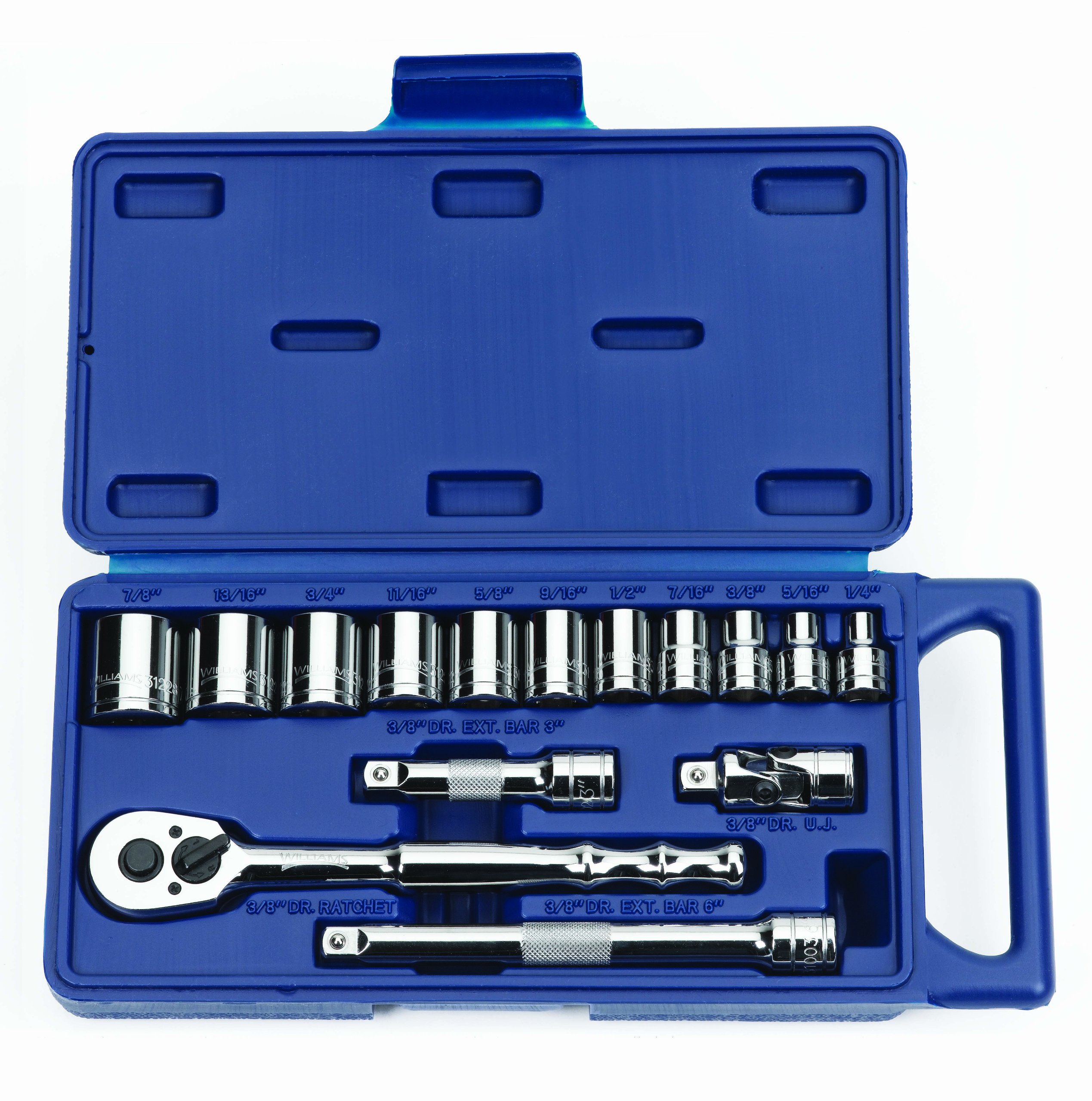 Williams 50673 38-Inch Drive Socket and Drive Tool Set 15-Piece by Snap-on Industrial Brand JH Williams 並行輸入品