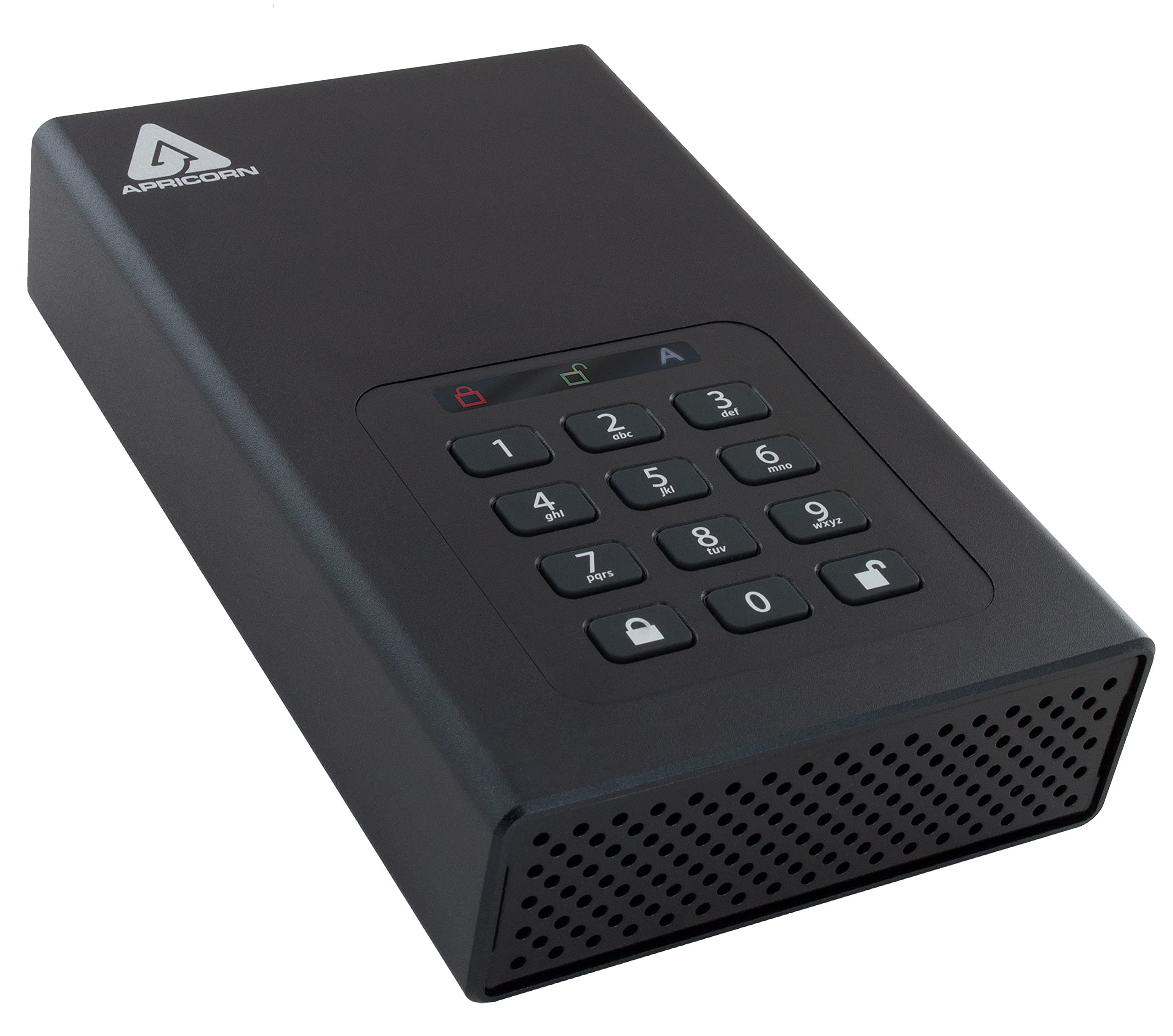 Apricorn Aegis Padlock 2 TB DT 256-bit Encrypted USB 3.0 Hard Drive ADT-3PL256-2000 並行輸入品