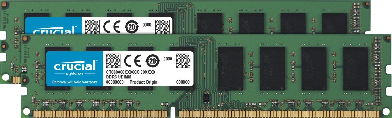 Crucial 16ギガバイトキット8GBx2240ピンDIMMDDR3 PC3-12800メモリモジュール モデルCT2KIT102472B