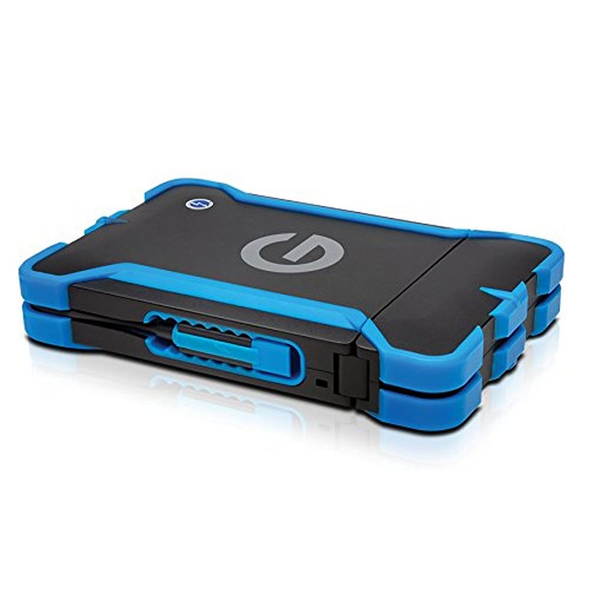 G-Technology 1TB G-DRIVE ev ATC Portable External Hard Drive with tethered Thunderbolt cable - All-Terrain Drive Solution - 0