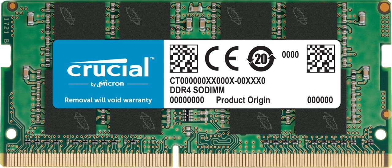 Crucial Micron製 DDR4 ノートPC用メモリー 16GB 2133MTs PC4-17000 CL15 260pin DR x8 Unbuffered SODIMM C