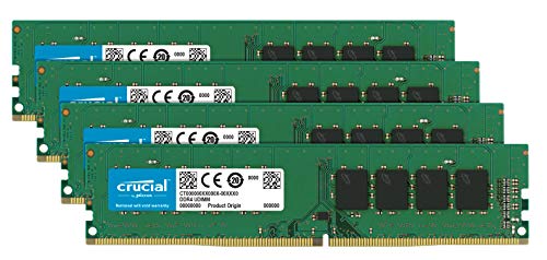 Crucial Micron製 DDR4 デスク用メモリー 16GB x 4 2400MTs PC4-19200 288pin DR x8 CT4K16G4DFD824A並行輸