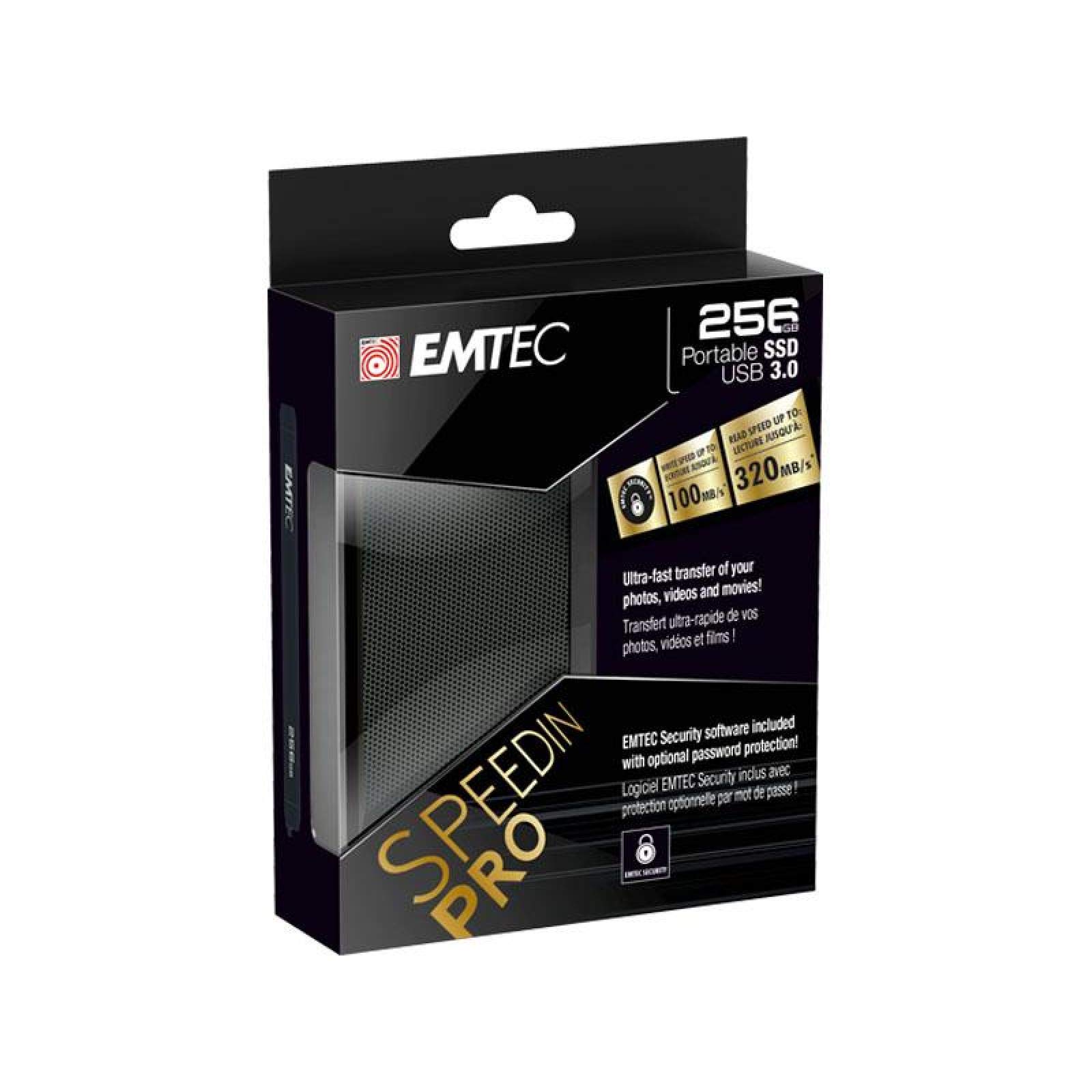 Emtec Speedin USB 3.0ポータブル外付け1.8SSD並行輸入品