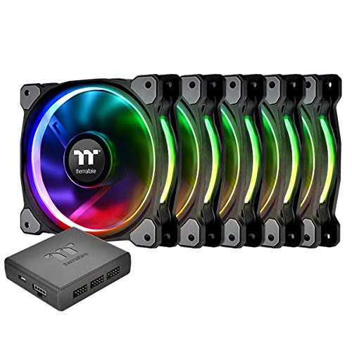 Thermaltake Riing Plus 12 RGB TT プレミアムエディション 120mm ソフトウェア 円形 12 制御可能なLEDリ