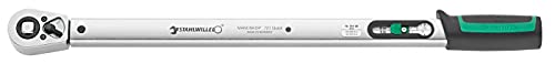 Stahlwille 50204030 12-Inch Drive Click-type Torque Wrench wPermanently Installed Ratchet Dual Stop Signal Has Twin Scal