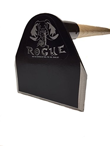Rogue Field Hoe 5 inch Lightweight Garden Grub Tool Used for Digging Weeding Gardening and Cultivating. Arcadian Cooling T
