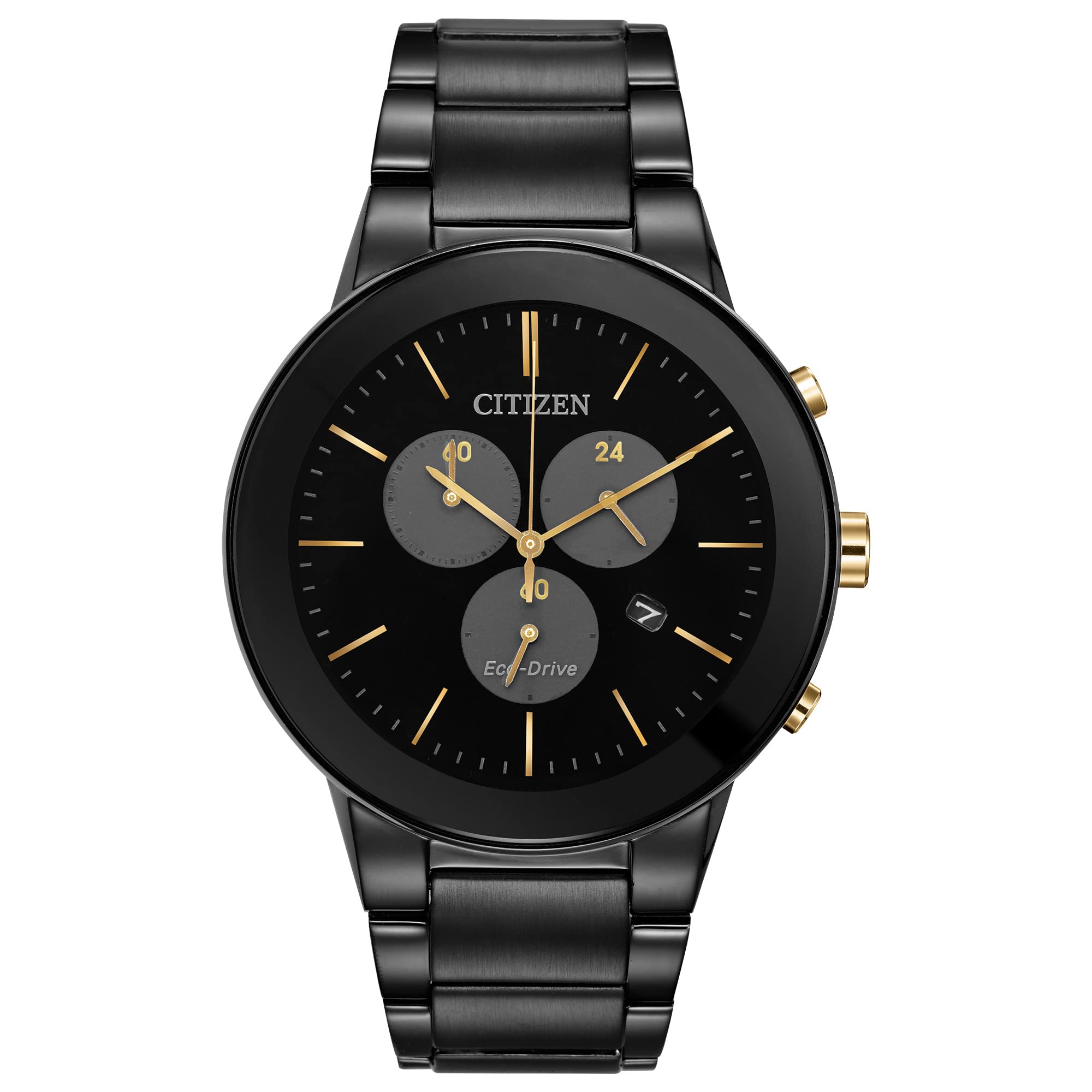 シチズン Axiom AT2248-59E メンズ腕時計 ブラックダイヤル並行輸入品
