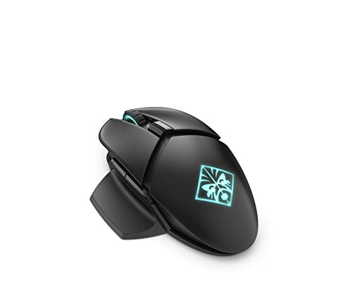 OMEN by HP Photon Wireless Gaming Mouse with Qi Wireless Charging Programmable Buttons Custom RGB E-Sport DPI 6CL96AA並