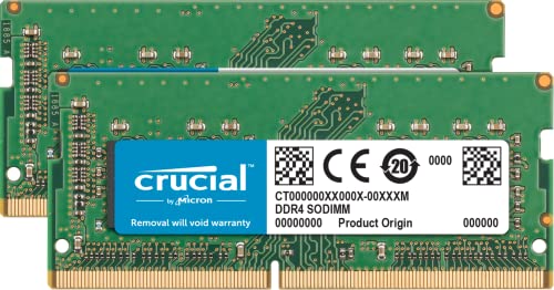 Crucial ノートPC用増設メモリ 64GB 32GBx2枚 DDR4 3200MTsPC4-25600 CL22 SODIMM 260pin CT2K32G4SFD832A並行輸