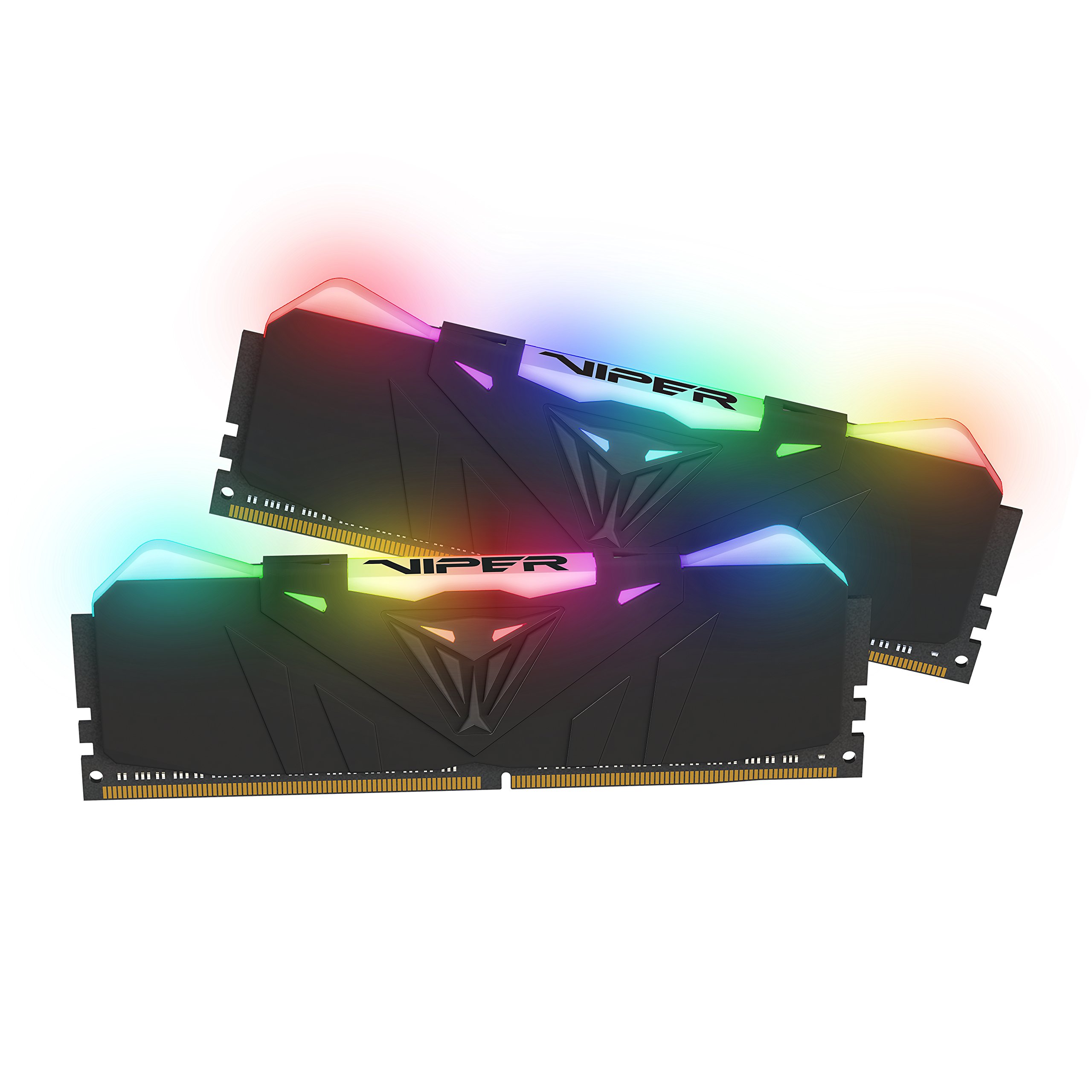 Patriot Memory Viper RGB Series DDR4 3200MHz PC4-25600 32GBキット 2 x 16GB デスクトップ用メモリ ブラック
