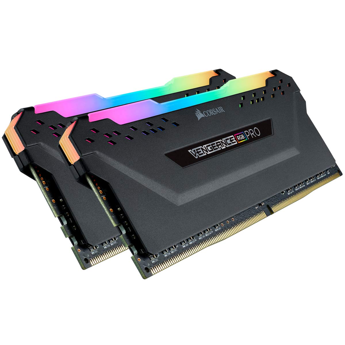 CORSAIR DDR4-3600MHz デスクトップPC用 メモリ VENGEANCE RGB PRO シリーズ 32GB 16GB2枚 CMW32GX4M2D3600C18並