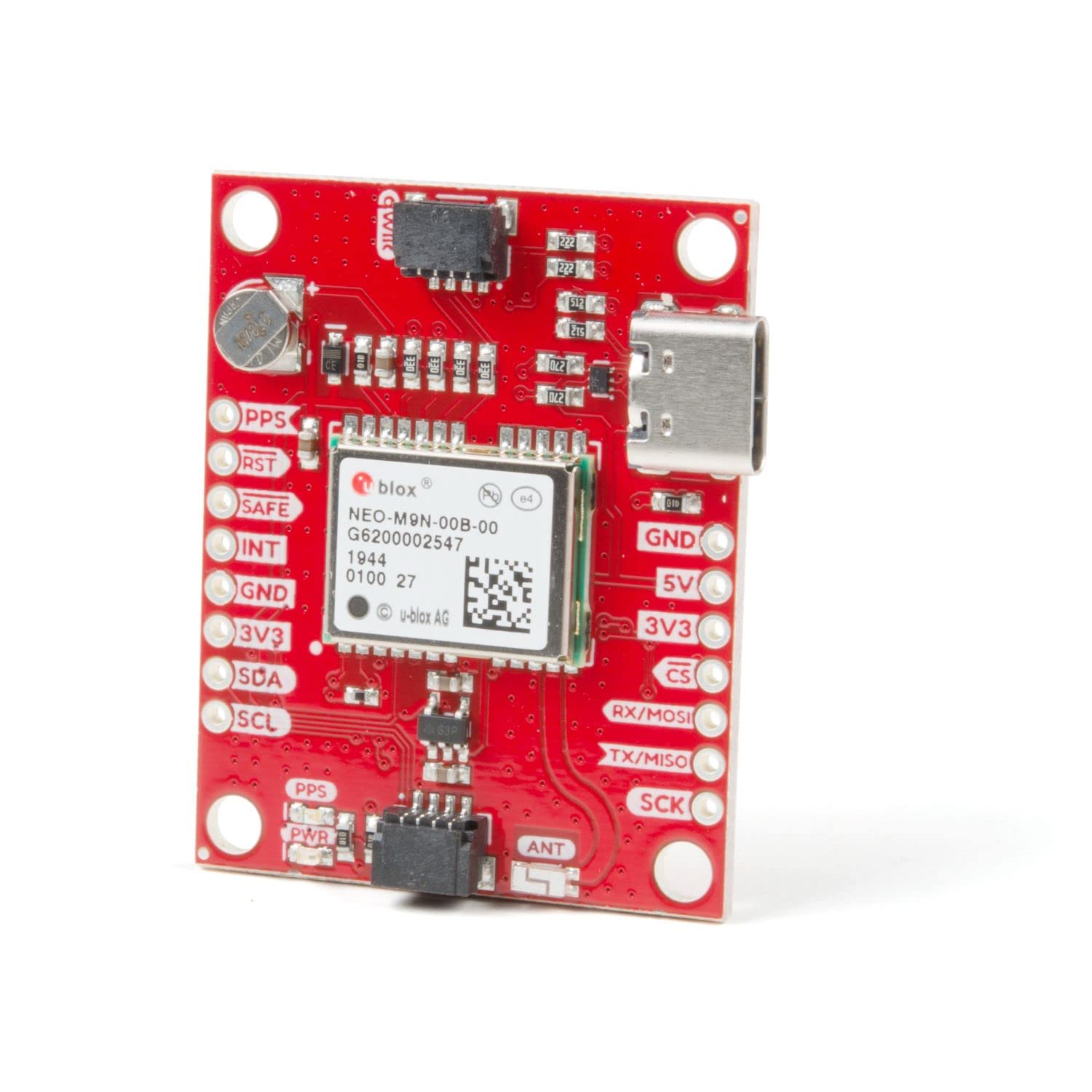 SparkFun GPS Breakout - NEO-M9N U.FL Qwiic Breakout No Soldering Required Breadboardable Contains a Rechargeable Backup Ba