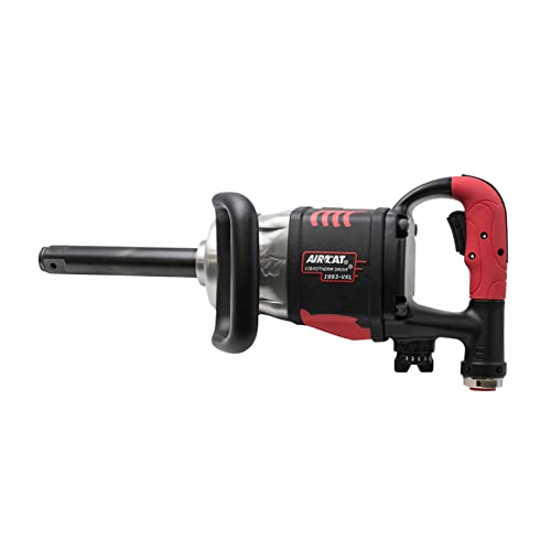 AIRCAT 1993-VXL 1-Inch Vibrotherm Drive Composite Straight Impact Wrench 2300 ft-lbs - 7-Inch Extended Anvil並行輸入品