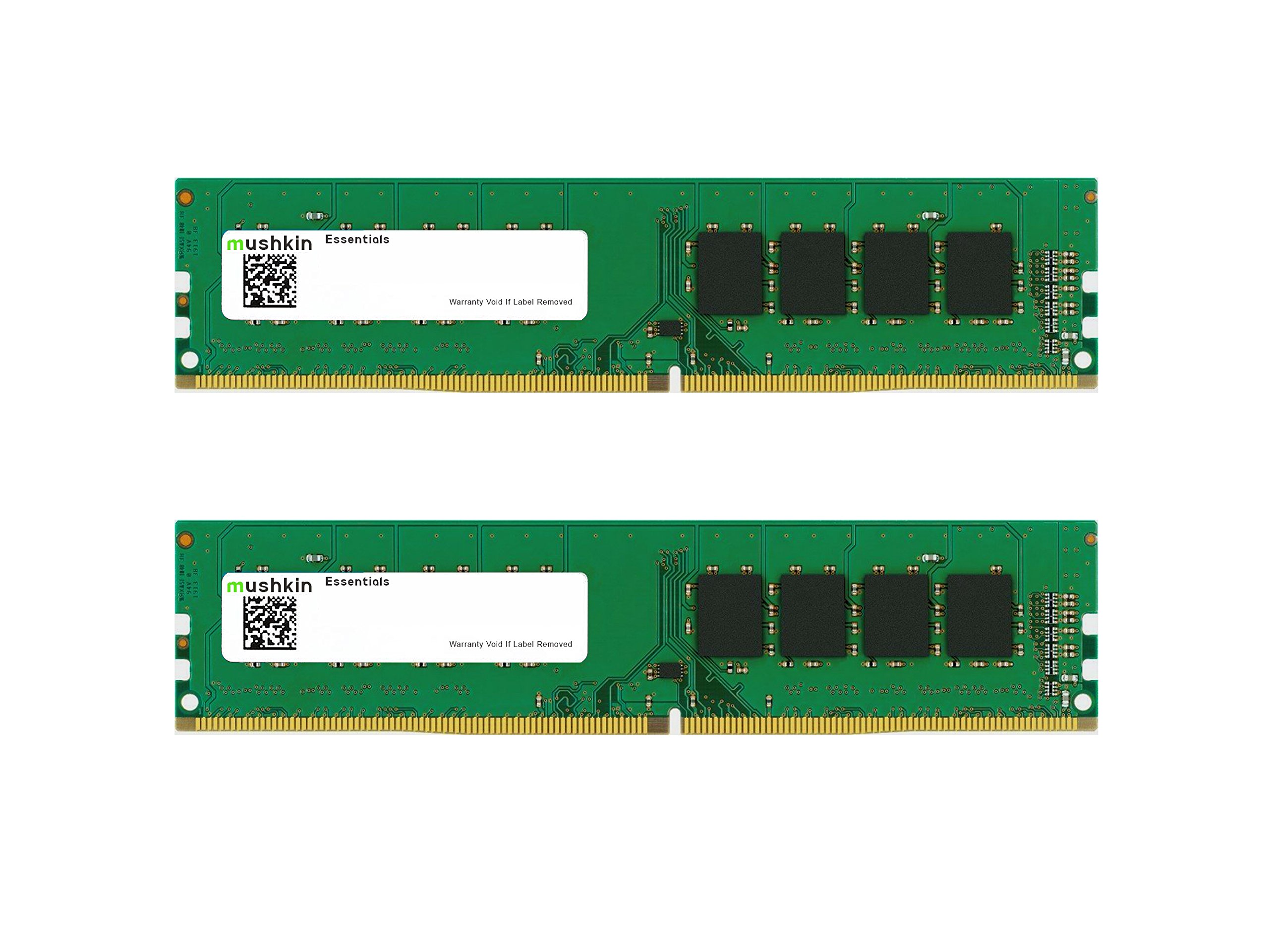 Mushkin Essentials DDR4 デスクトップDRAM 64GB 2x32GB UDIMM メモリキット 3200MHz PC4-25600 CL-22