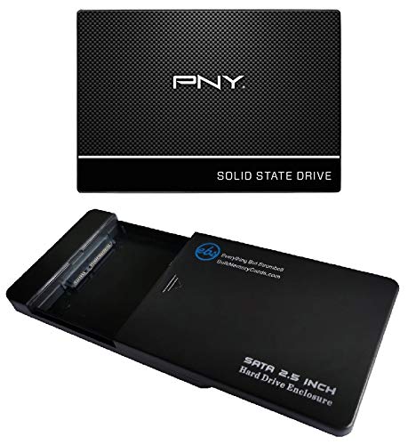 PNY SSD 480GB CS900 2.5インチ SATA III 内蔵ソリッドステートドライブ SSD SSD7CS900-480-RB バンドル 1