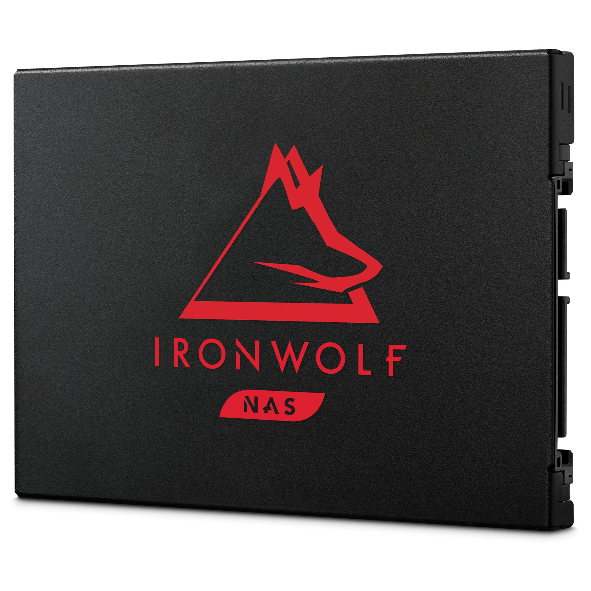 Seagate IronWolf 125 SSD 500GB NAS Internal Solid State Drive - 2.5 Inch SATA 6Gbs speeds of up to 560MBs with Rescue Servi