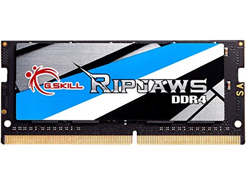 G.Skill RipJaws Series 32GB 1 x 32GB 260-Pin SO-DIMM PC4-25600 DDR4 3200 CL22-22-22-52 1.20V Single Channel Memory Model F4