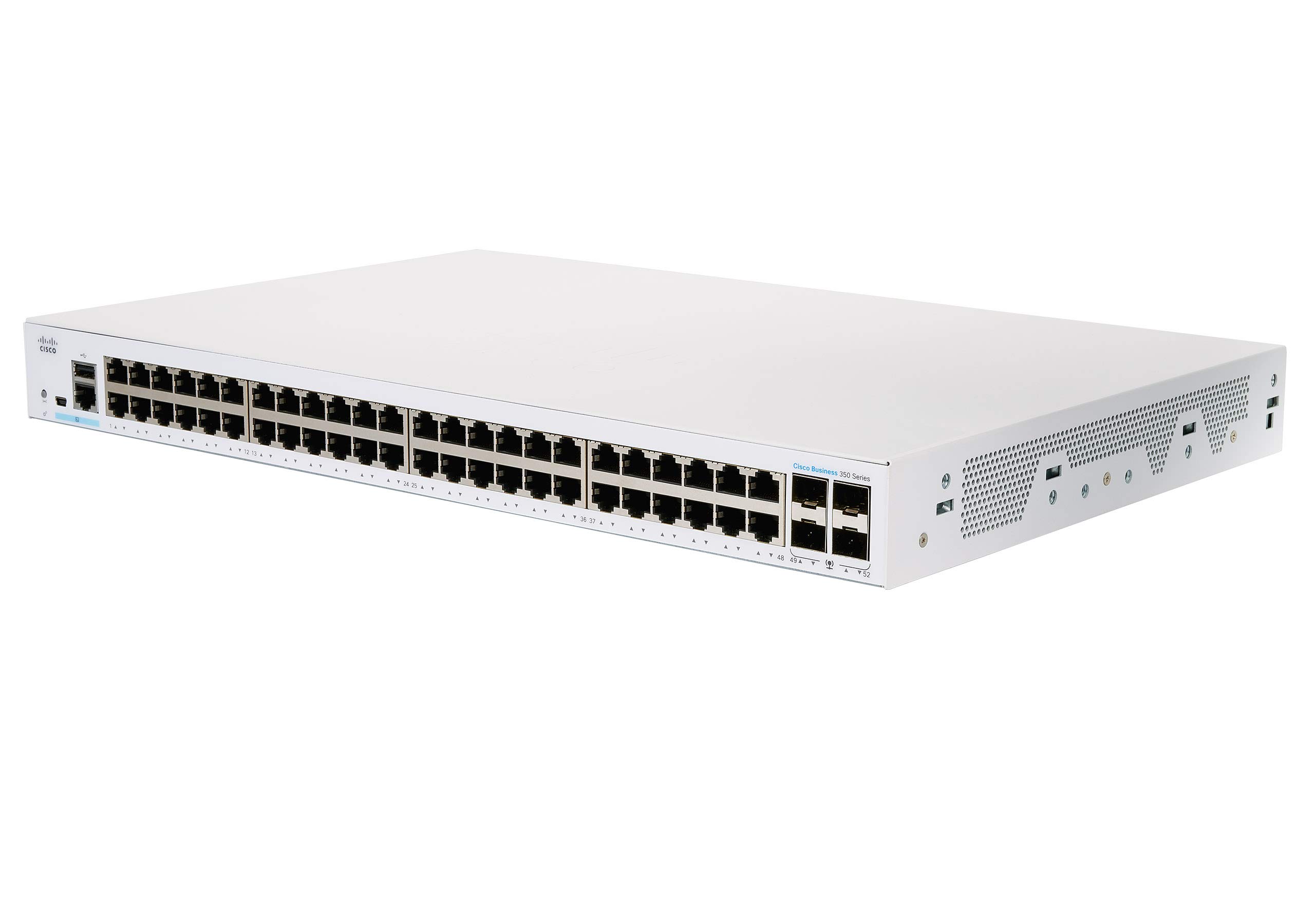 Cisco Business CBS350-48T-4G Managed Switch 48 Port GE 4x1G SFP Limited Lifetime Protection CBS350-48T-4G-NA並行輸