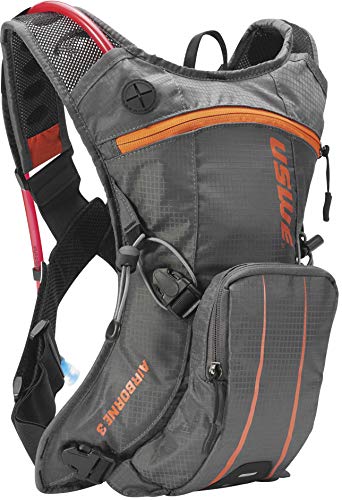 USWE Unisex- Adults Airborne Hydration Backpack Gray One Size並行輸入品
