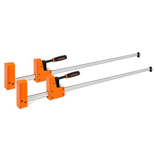 JORGENSEN 48-inch Bar Clamps 90Cabinet Master Parallel Jaw Bar Clamp Set 2-pack並行輸入品