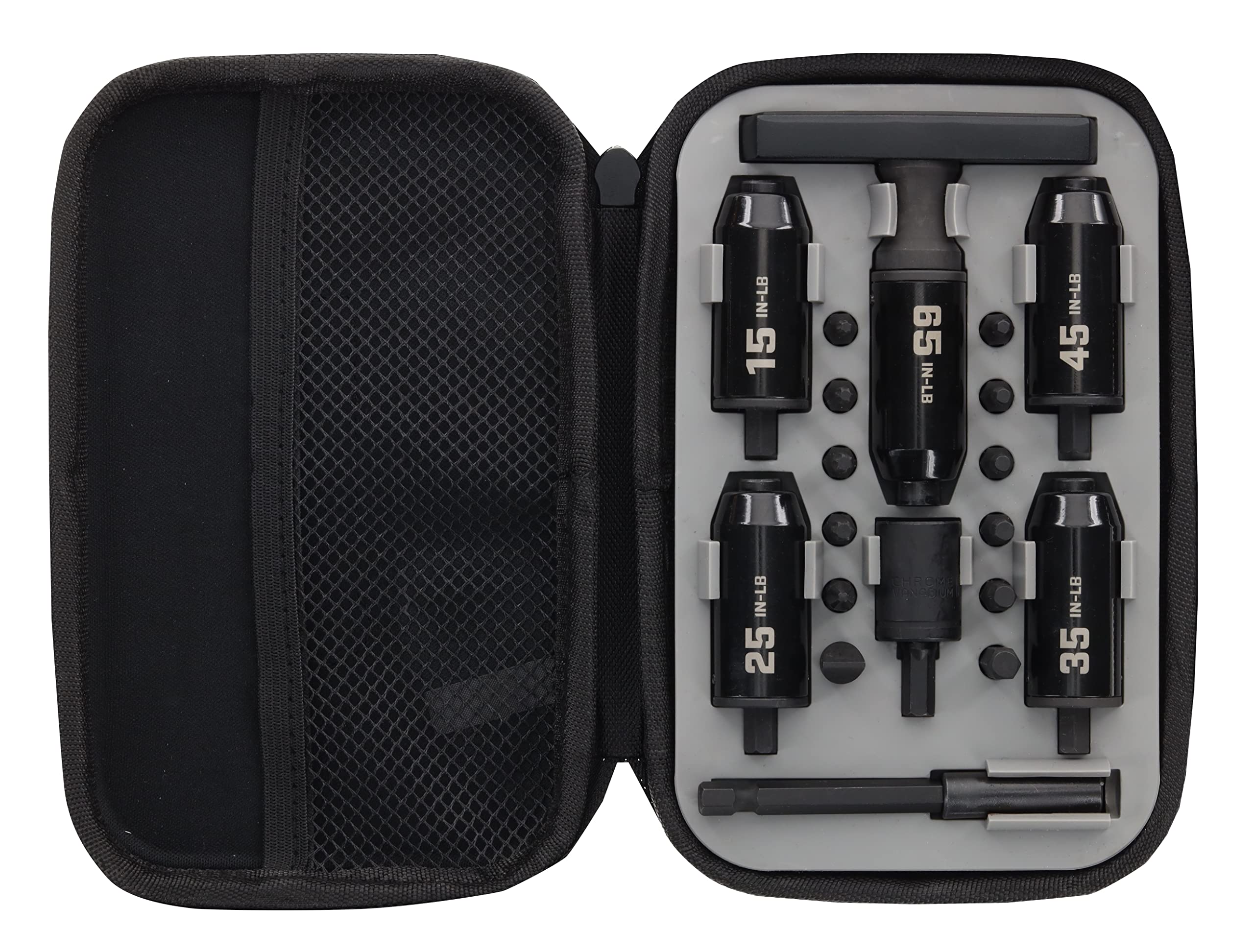 Wheeler F.A.T. Stix with 12 Screwdriver Bits 5 Torque Limiters and Storage Case for Firearm Building and Maintenance並行