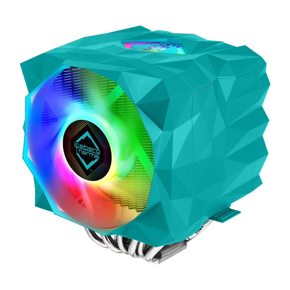 Iceberg Thermal IceSLEET X7 デュアル インテル AMD CPUクーラー 7 ヒートパイプ ニッケルメッキ ツイ