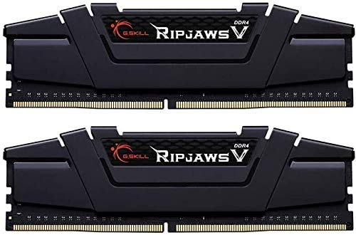 G.Skill RipJaws V Series 32GB 2 x 16GB 288-Pin SDRAM DDR4 4000 PC4-32000 CL18-22-22-42 1.40V Dual Channel Desktop Memory